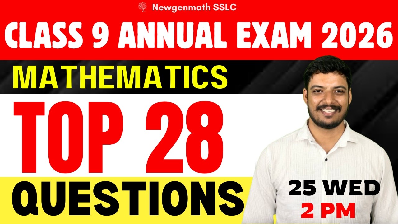 CLASS 9 MATHS | ANNUAL EXAM  IMPORTANT QUESTIONS