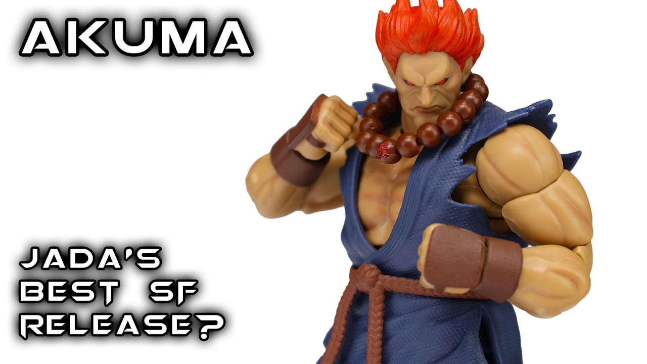 Jada Toys AKUMA Ultra Street Fighter 2: The Final Challengers Action Figure Review