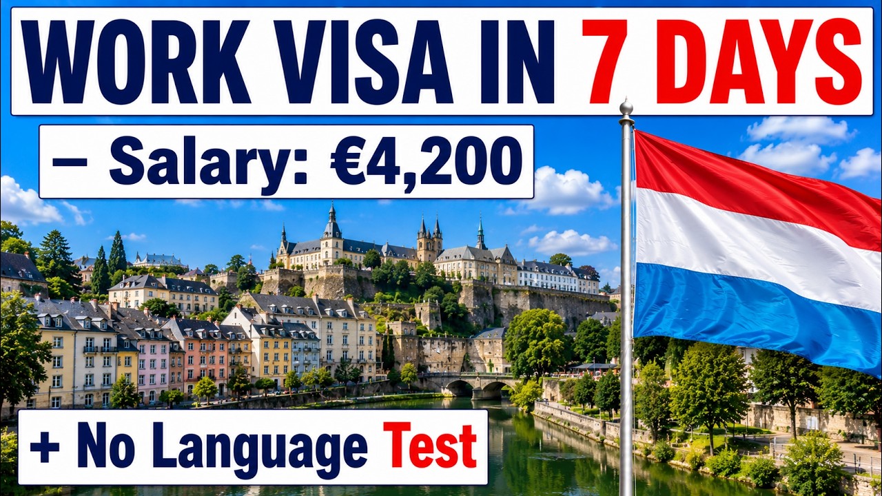 Переезд в Люксембург в 2026 году | Работа без IELTS | Зарплата &euro;2500&ndash;&euro;6600 в месяц | Европа | Owa...