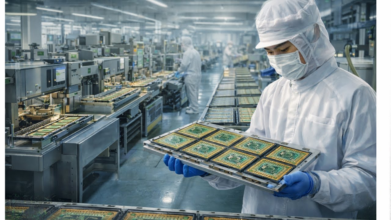 Inside the Ceramic CPU Substrate Factory How Computer Chips Get Their Foundation (Full Process)