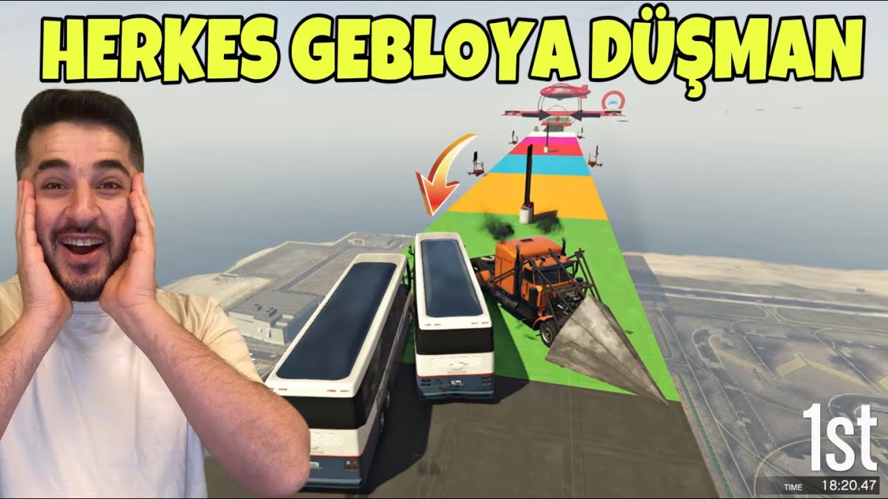 İNANILMAZ FACE TO FACE AMA HERKES GEBLO'YA DÜŞMAN OLURSA! -GTA 5 ONLİNE