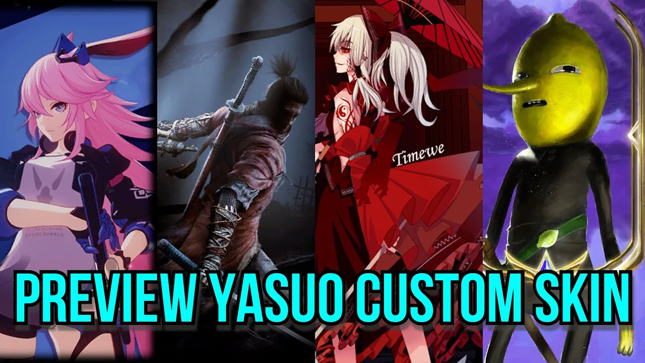 Preview Yasuo Custom Skin By Yavender (Read Description/Pin Comment)