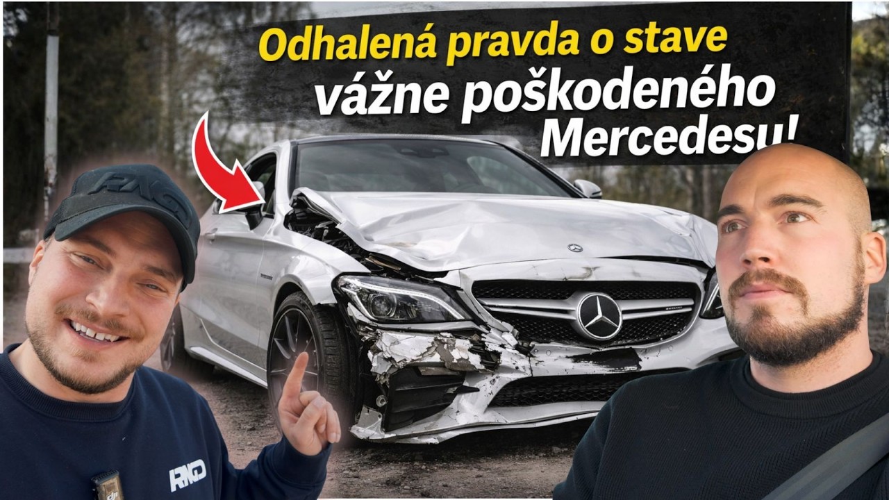 Toto sme nečakali&hellip; Mercedes C43 AMG po v&aacute;žnej nehode | RNGD