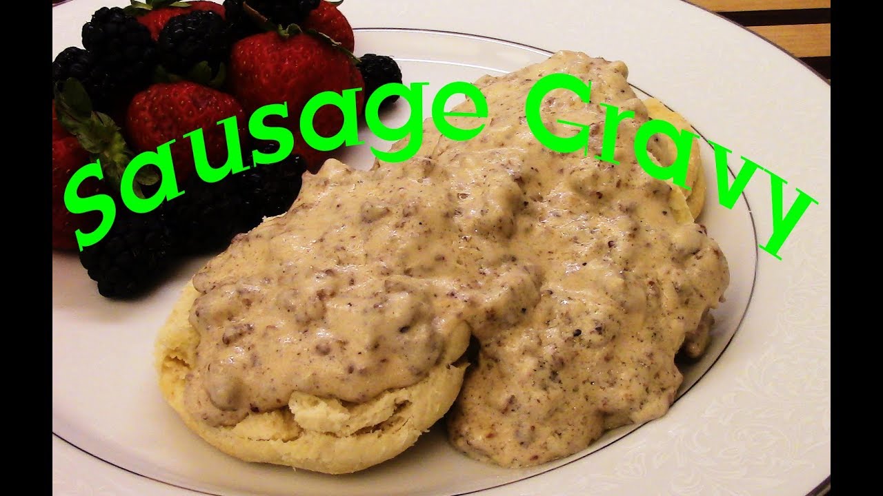 Sausage Gravy Recipe and Biscuits Recipe Tutorial S2 Ep277