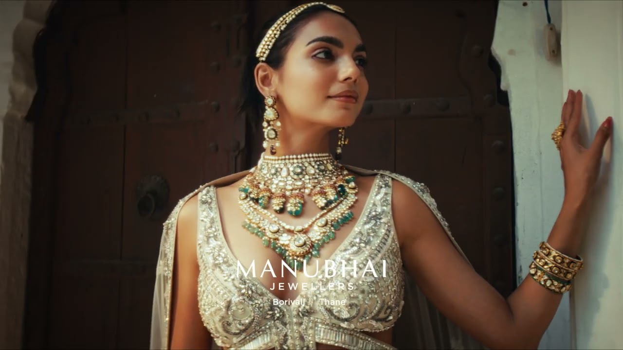 Manubhai Jewellers' x Neeta Lulla | Polki Necklace Set