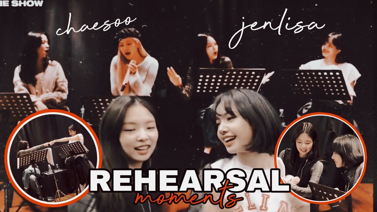 Behind the Scene Rehearsal 🖤💗 BLACKPINK (Jenlisa Cuts) 🌈