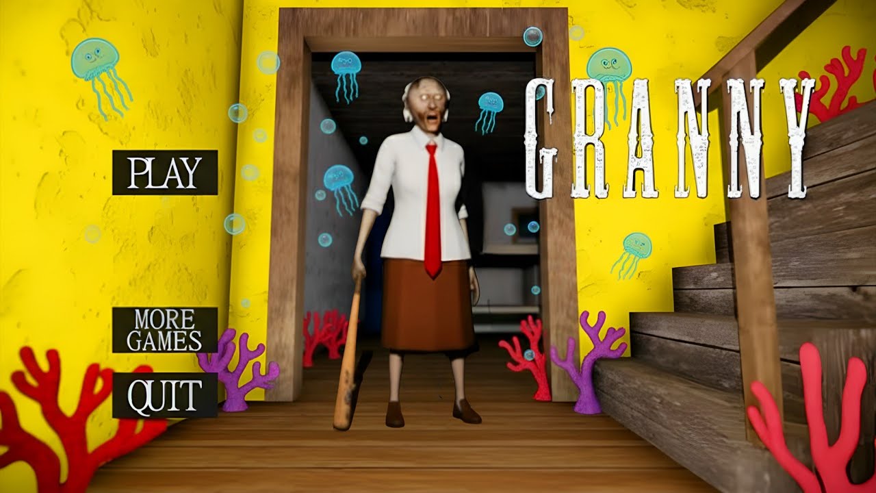 Granny is SpongeBob