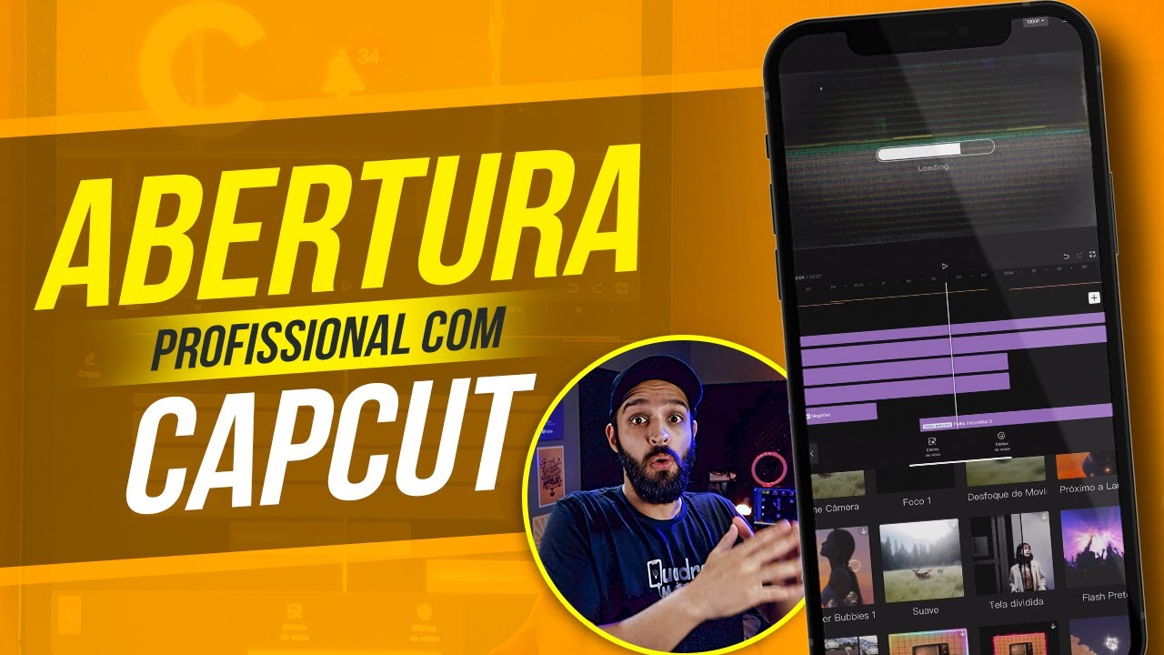 COMO FAZER INTRO PROFISSIONAL COM CAPCUT USANDO O CELULAR