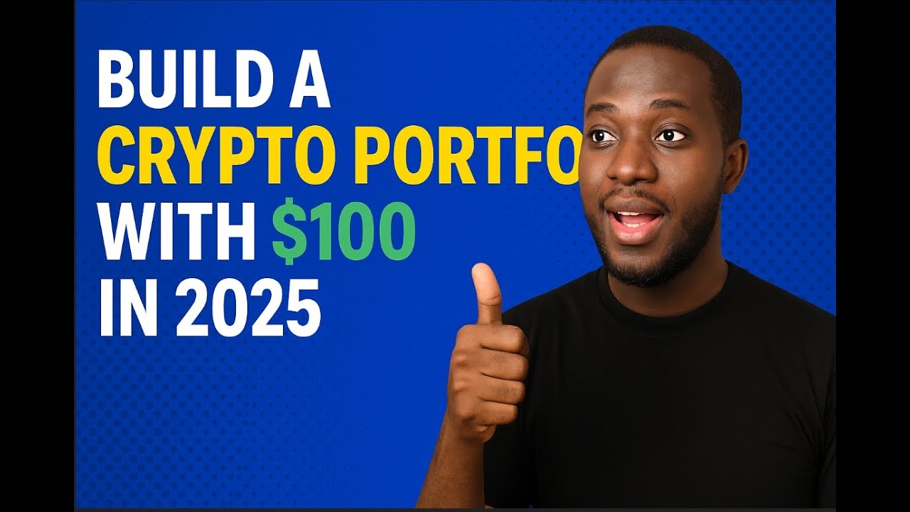 How to Build a Safe Crypto Portfolio with Just $100 in 2025 (Beginner Strategy)