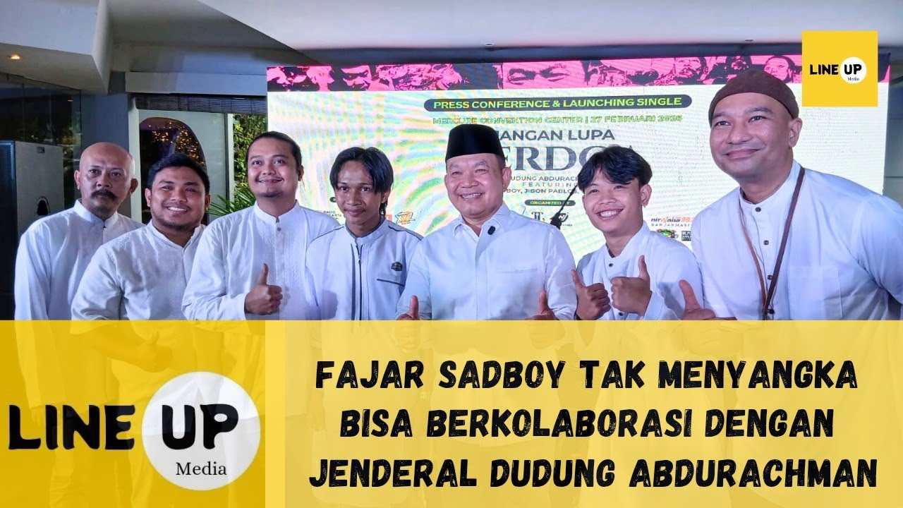 JENDERAL DUDUNG ABDURACHMAN KOLABORASI DENGAN FAJAR SADBOY RILIS SINGLE RELIGI 
