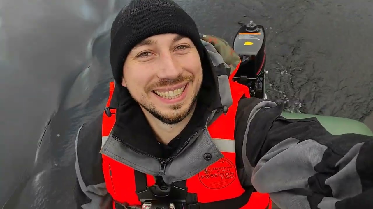 Первый выход на моторе,обкатка hdx 2 6 hs,рыбалка
