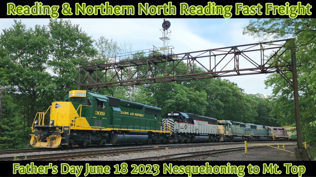 Reading & Northern North Reading Fast Freight, Father's Day Mini Chase 3059 SD40-2 Leader