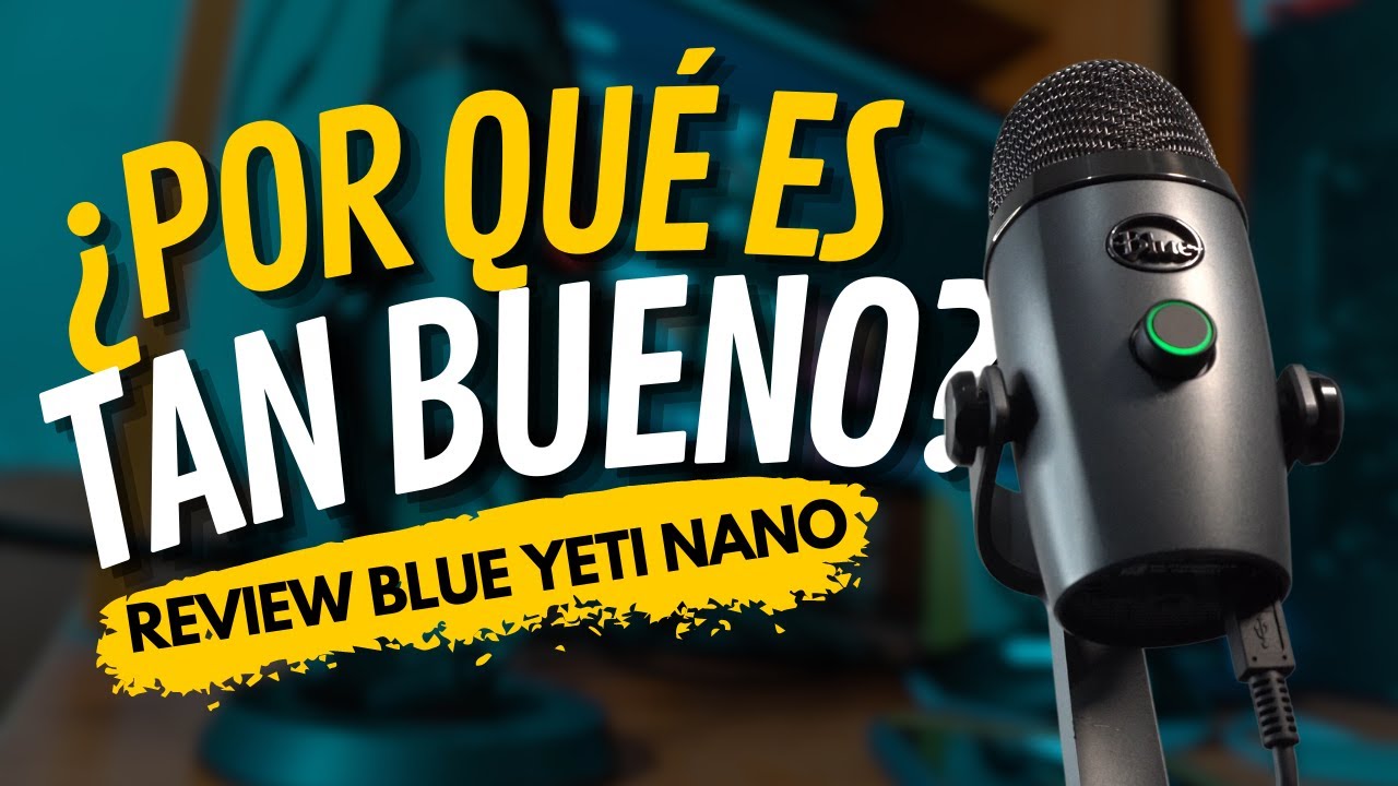 MEJOR MICRÓFONO 🎙️ PROFESIONAL CALIDAD/PRECIO, IDEAL PARA CREADORES 👌 BLUE YETI NANO REVIEW