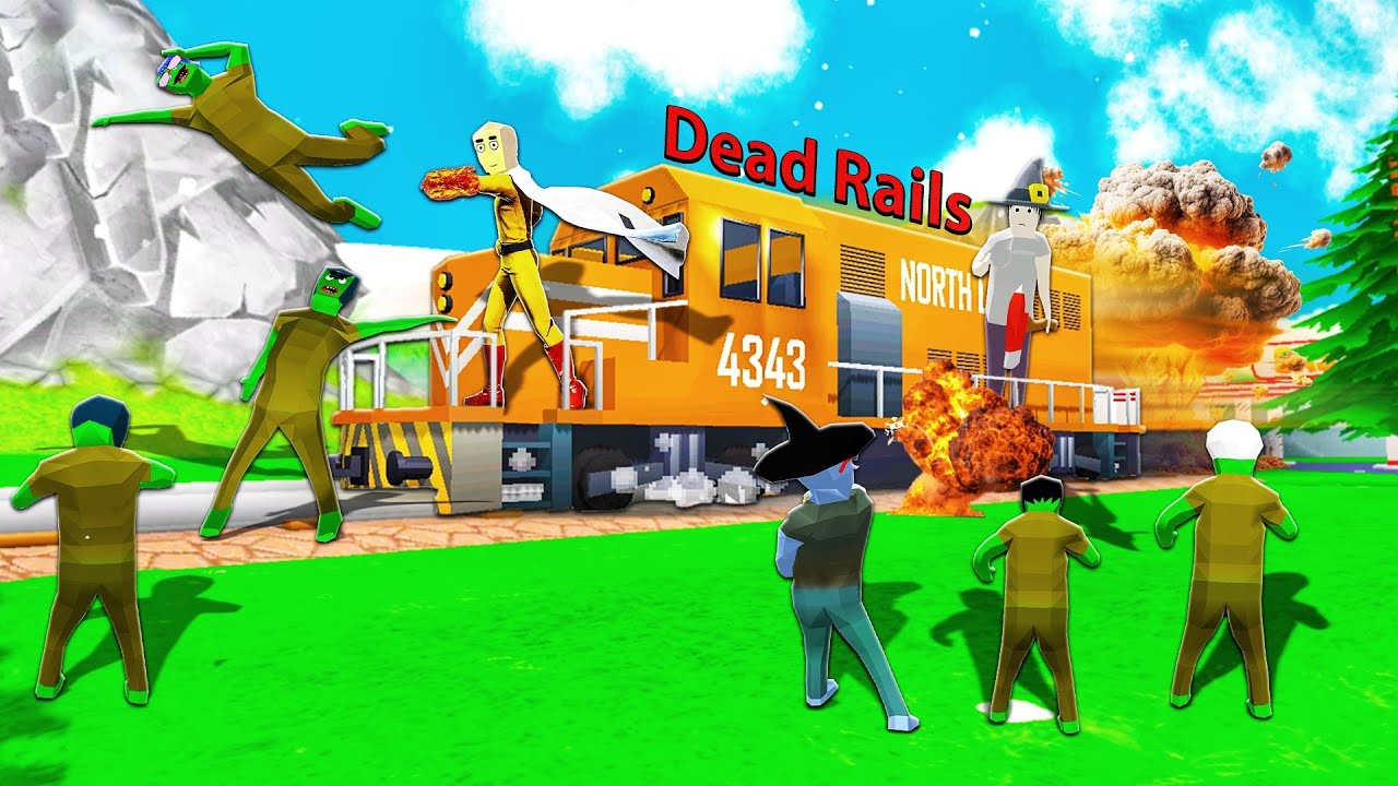 TÌM ĐƯỢC XE LỬA DEAD RAILS TRONG DUDE THEFT WARS
