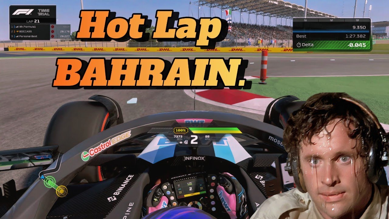 F1 24  - Bahrain Hot Lap [ 1:27.356 ] 4K / Logitech G29