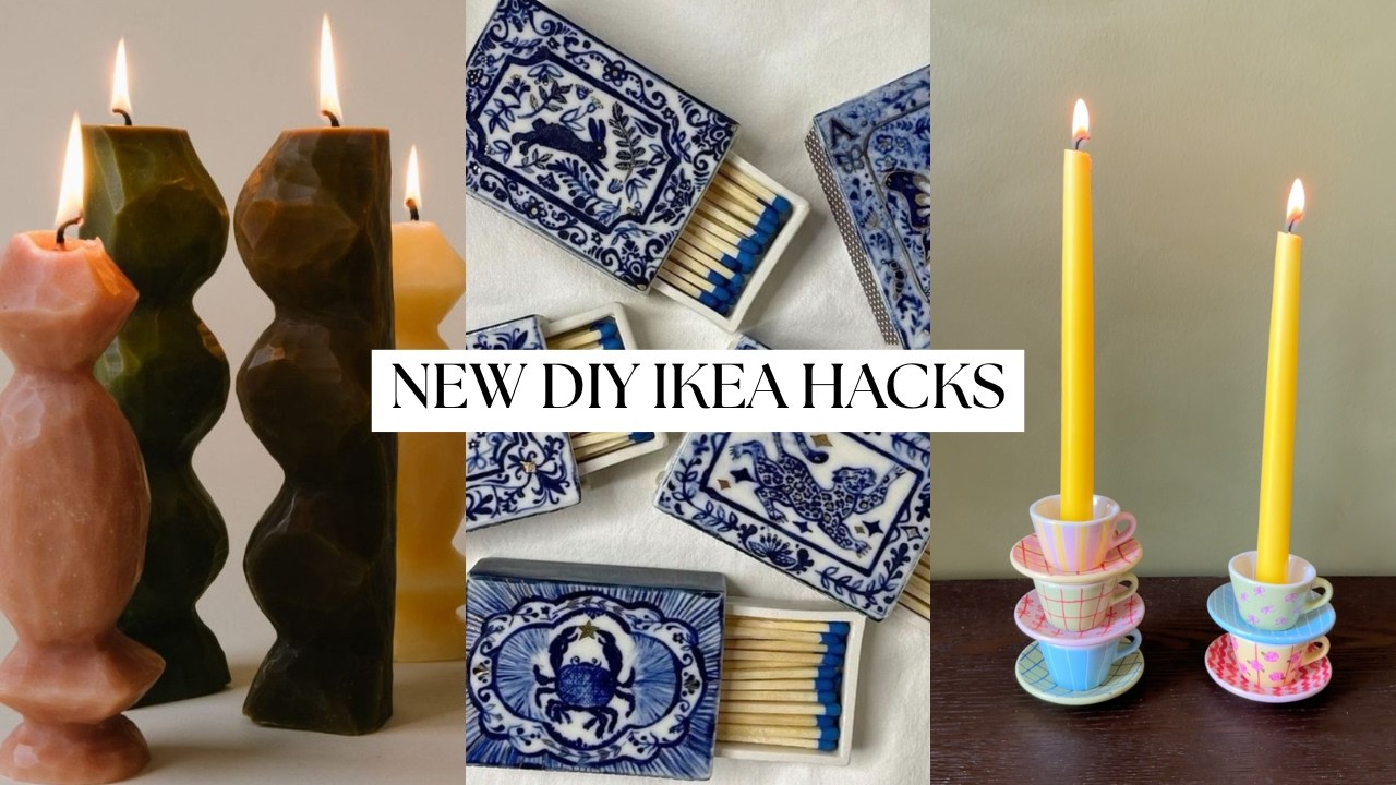 HACKING IKEA PIECES INTO FALL DECOR *the last diys in my apartment* (fall is here baby! 🍂)