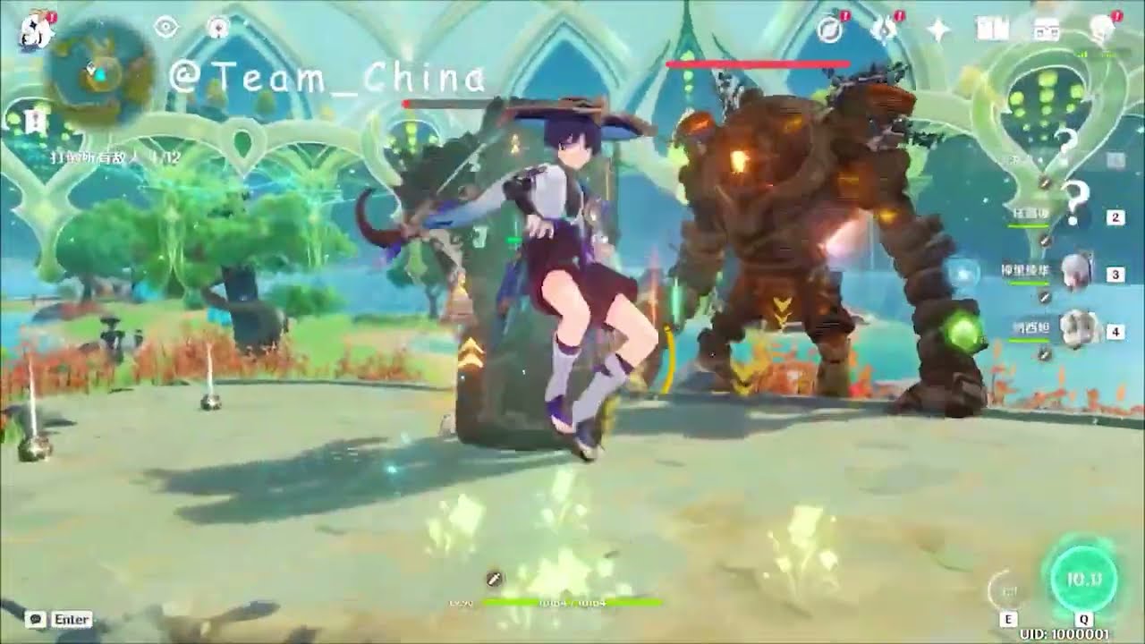 Scaramouche Ameno Damage Showcase, it's bussin (Genshin Impact)