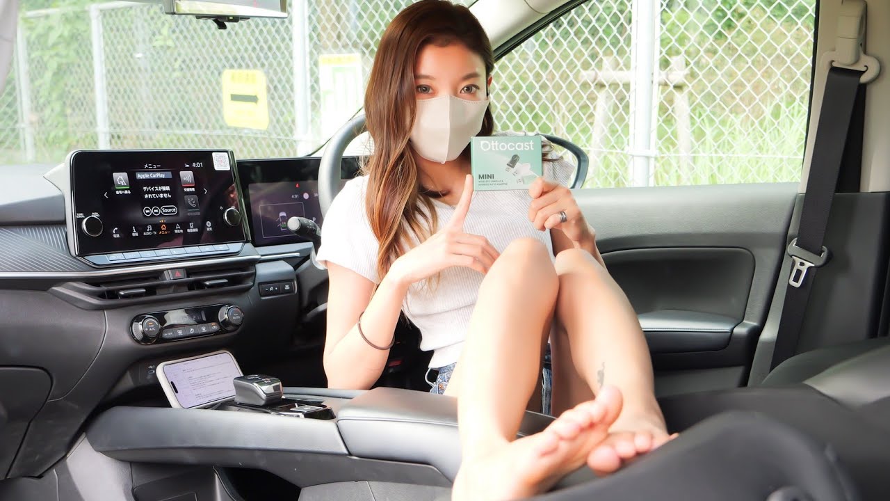 オットキャストから車内の配線嫌い民に神アイテムが出たよ～！CarPlayワイヤレス化の超小型OTTOCASTmini。