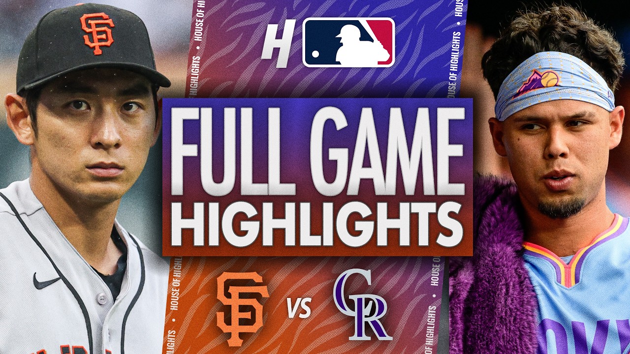 San Francisco Giants против Colorado Rockies &mdash; ЛУЧШИЕ МОМЕНТЫ МАТЧА 🔥 3 июля 2026 г., сезон MLB