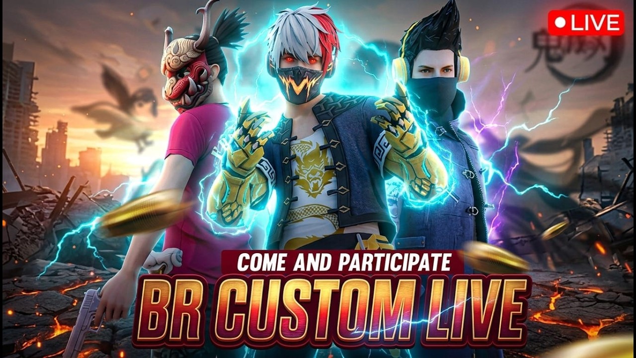 🔴 LIVE: SOLO BR CUSTOM ROOMS! Who is the Best? 🎮 | Free Fire OB53