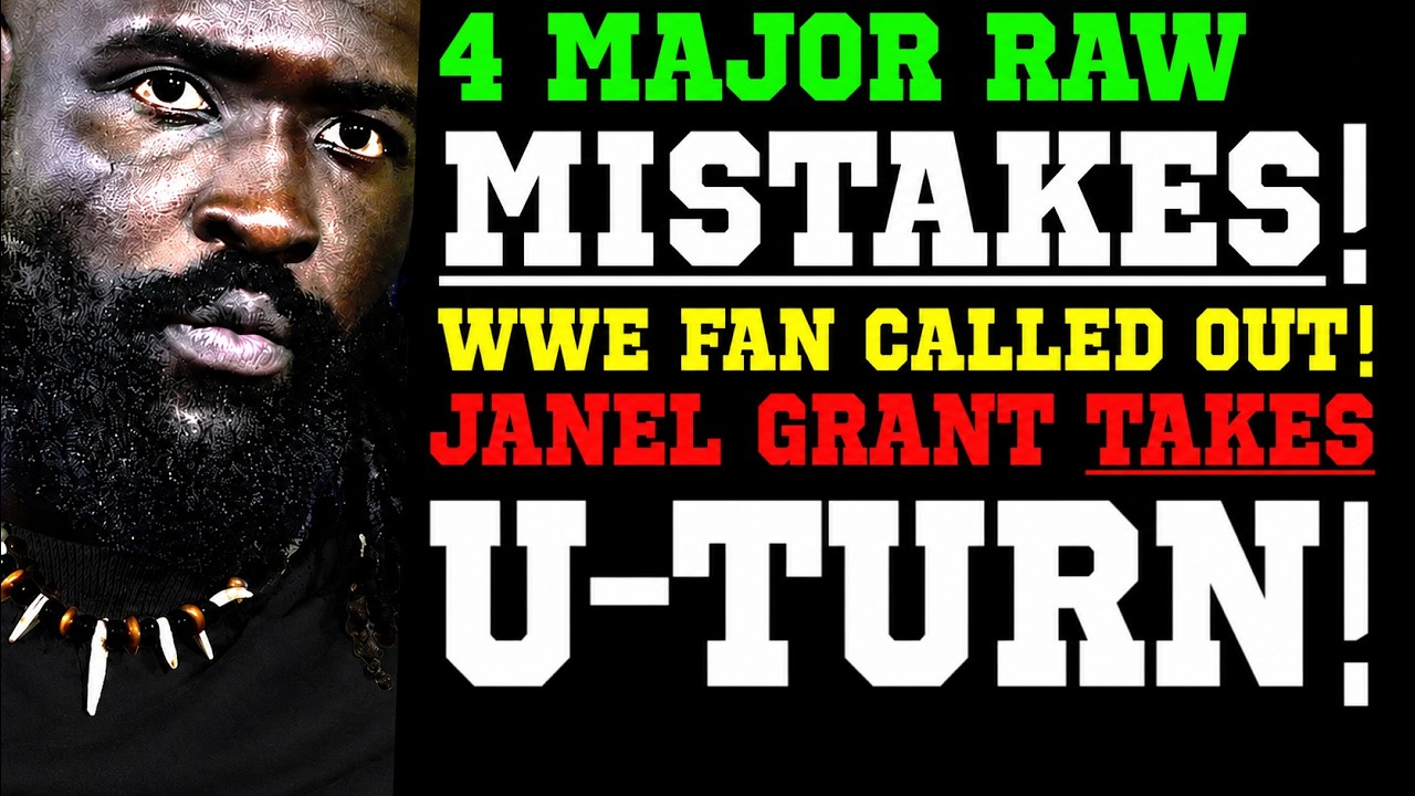 WWE News! 4 MAJOR Mistakes on RAW! Why WWE Is Going All In on WrestleMania 43! Fan Faces Backlash!