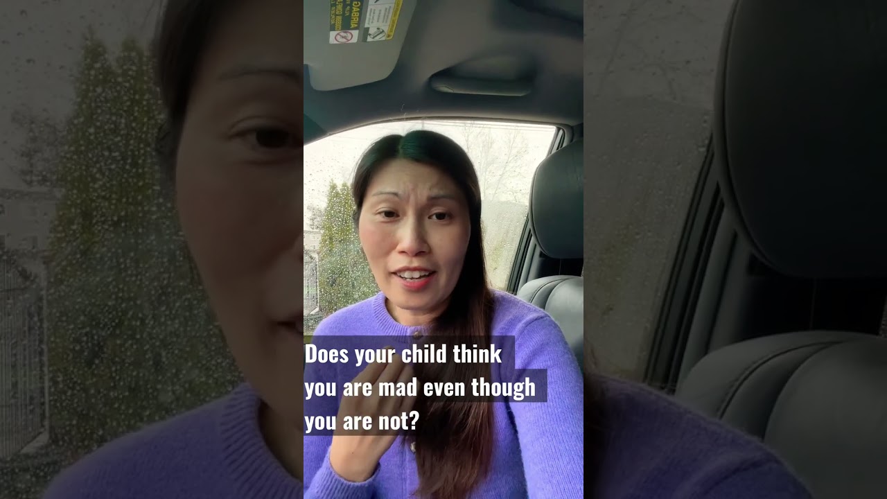 Does your child think you are mad even though you are not? #parentcoaching  #parentchildclasses