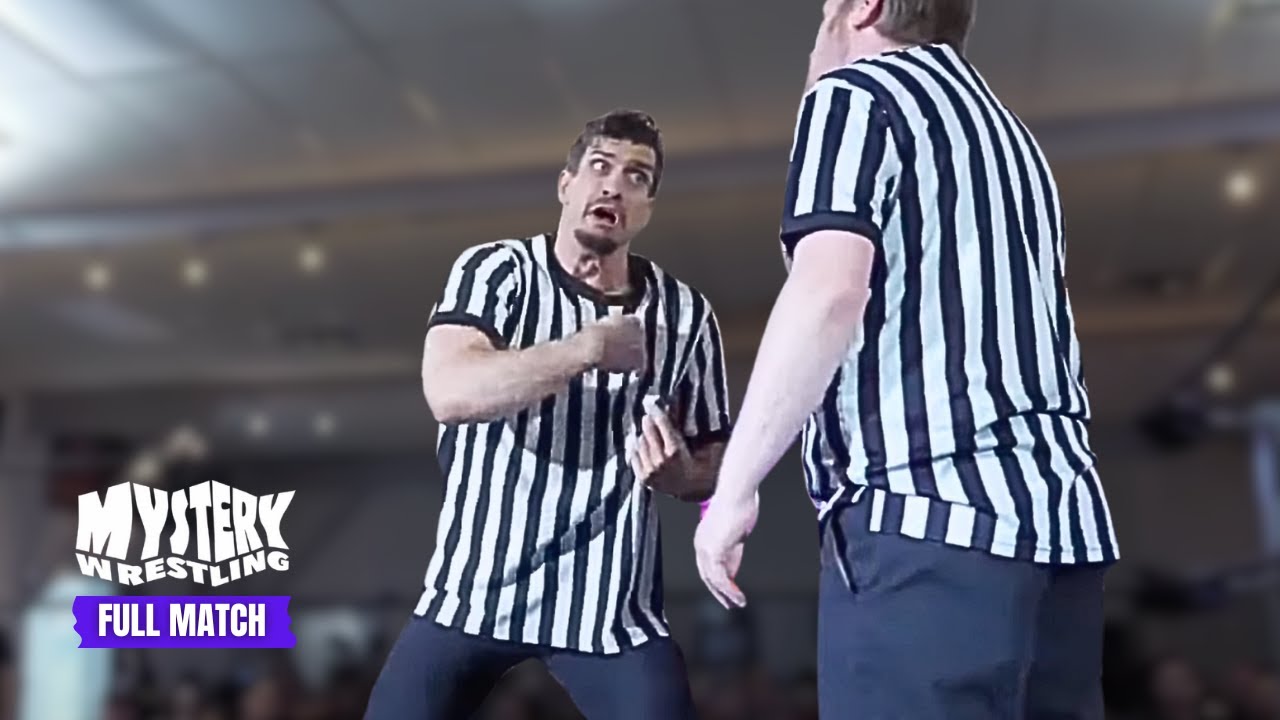 FULL MATCH: Referee 4-Way Match ft. RJ City | Mystery Wrestling X