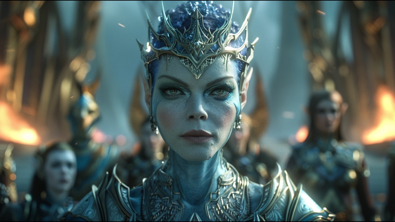 Taken Captive the Alien Queen Offered My Freedom If I Married Her Widowed Daughter