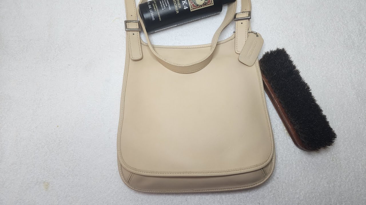 Vintage Coach Hippie flap restoration