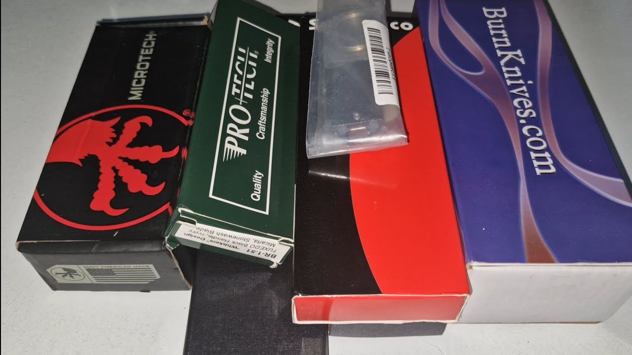 ÇAKI KOLEKSİYONUMA EKLEMELER SPYDERCO NİRVANA MİCROTECH VE PROTECH 