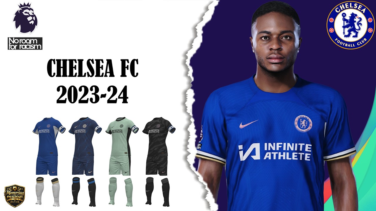 PES 2021 (Uniformes del CHELSEA FC) Temporada 2023-24