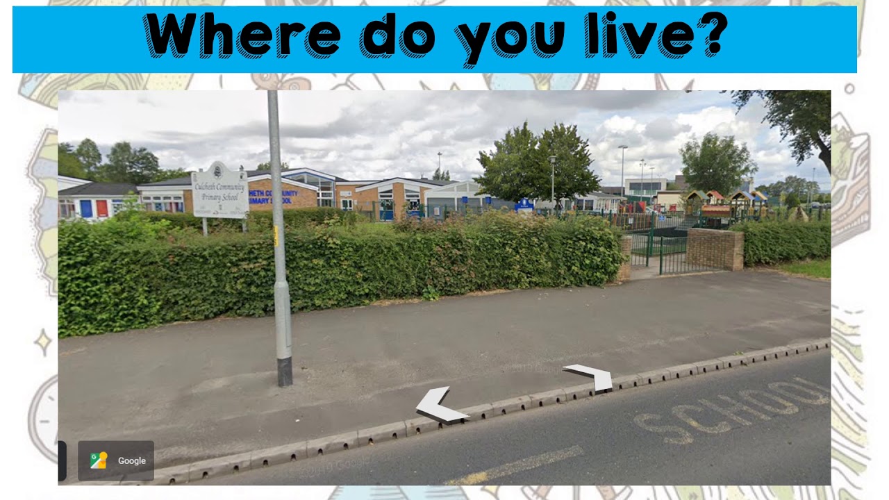 Our Local Area lesson 1