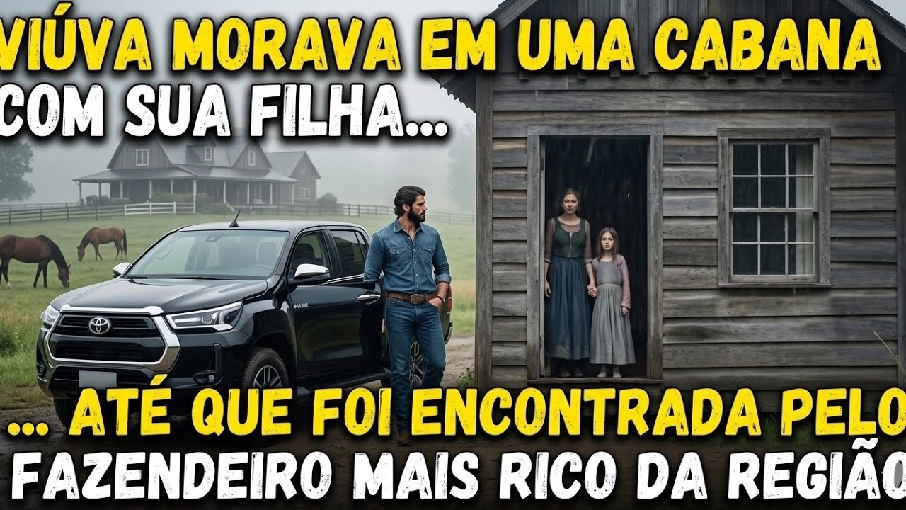Ela vivia numa cabana com sua filha… até ele a encontrar 💔