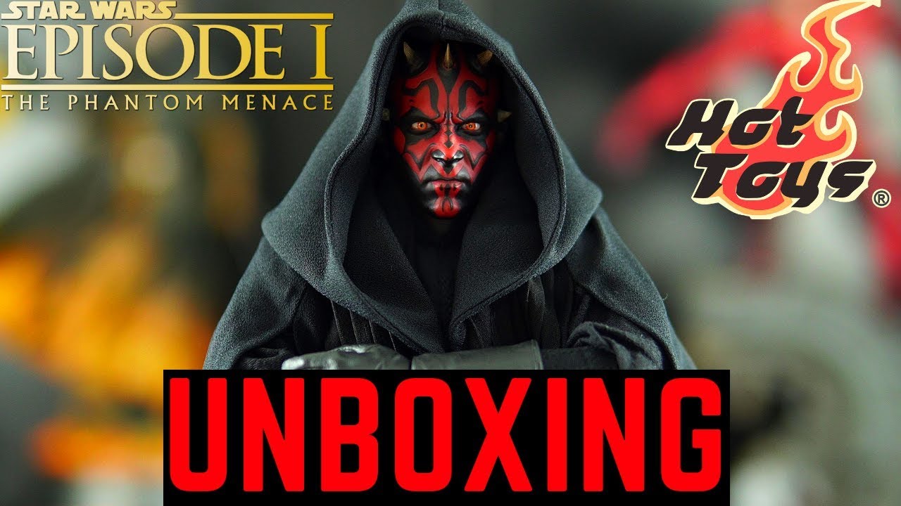 Unboxing my first Hot Toys DX Figure!  Hot Toys Darth Maul DX 17