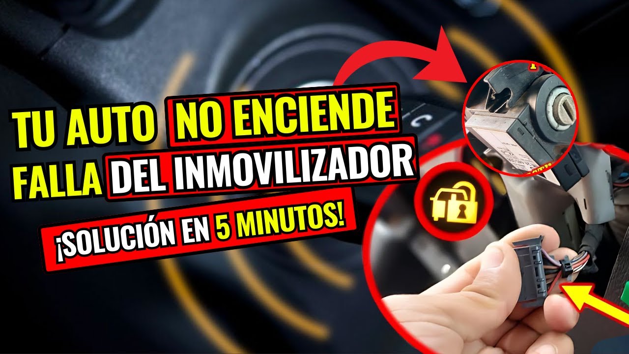 RESUELVE El Problema Del Inmovilizador En 5 MINUTOS!