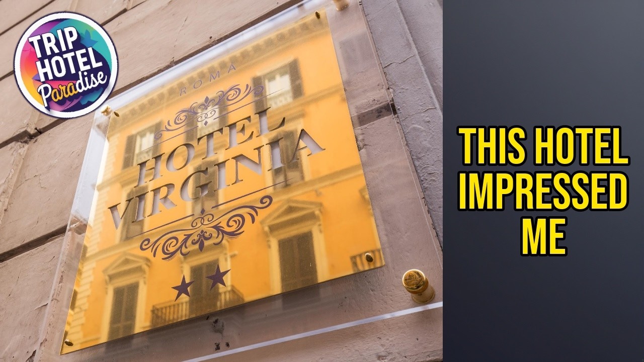 Hotel Virginia - This Hotel Impressed Me | Rome, Italy🛏️