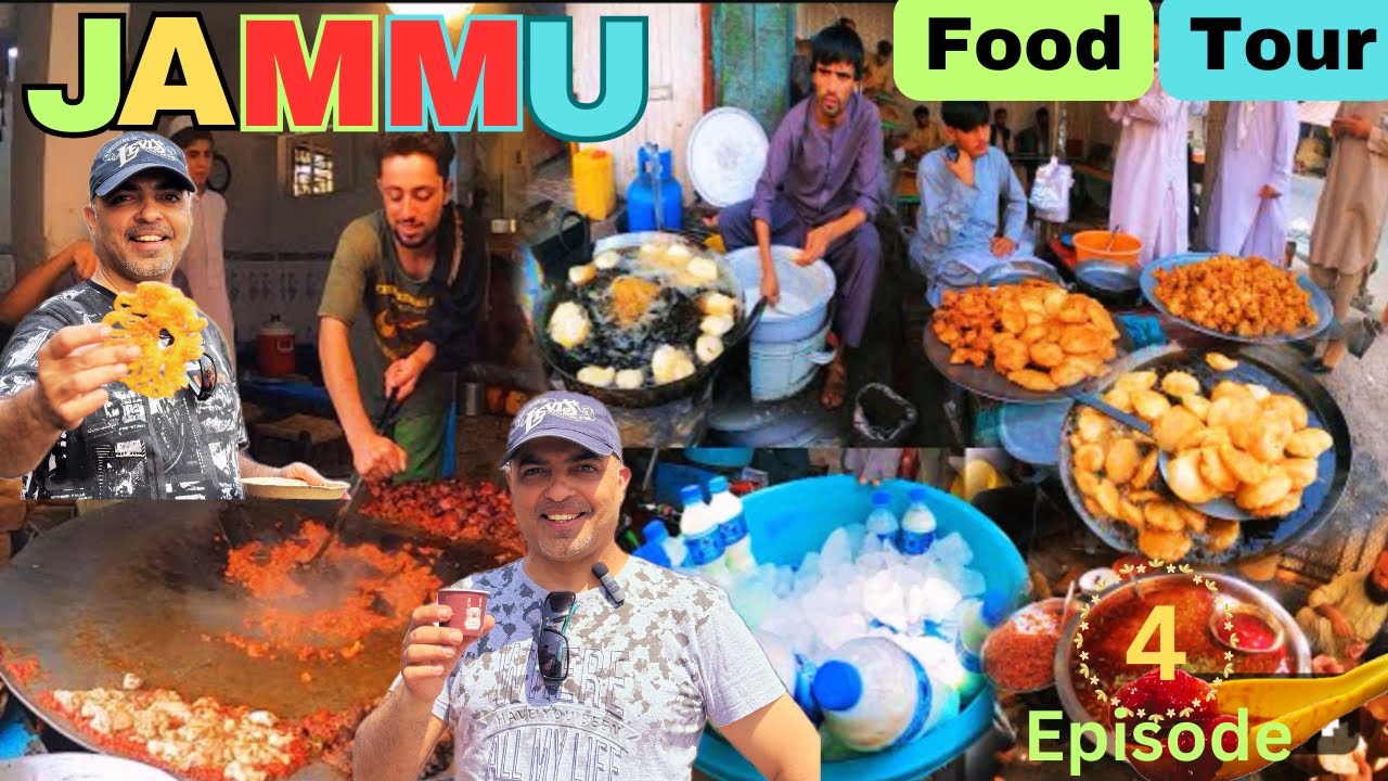 Jammu Street Food|Ep-4|Jani Di Luchi |Thappad Pizza| Kachalu Chaat| Rs 6/ ka Sesame Seed Donut |