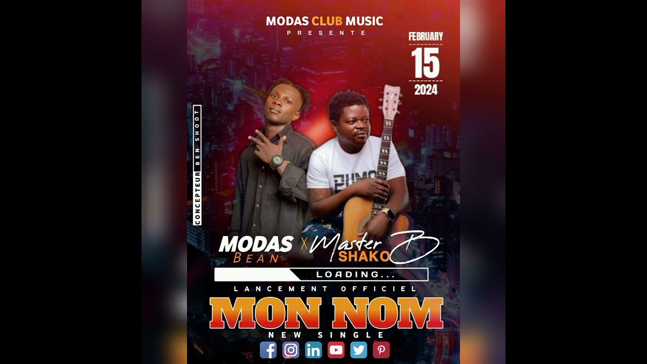 MDS modas'bean feat master b shako _MON NOM _ (audio officielle)2024 ishakiss prod