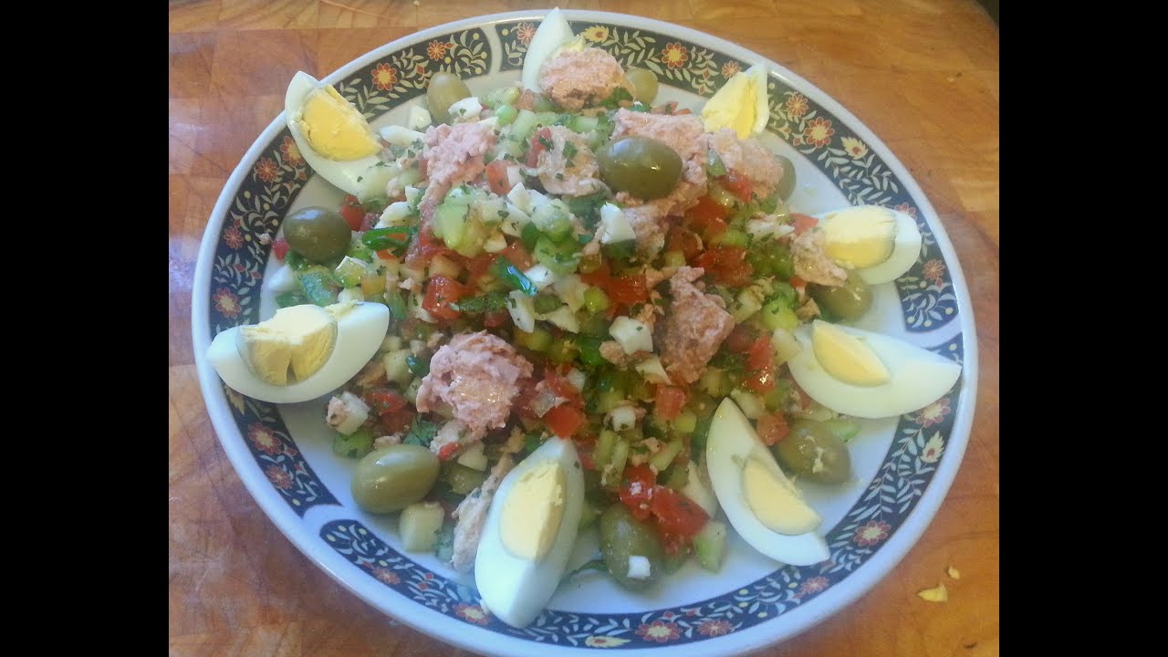 Cuisine Tunisienne - La Salade Tunisienne (de Tunis)