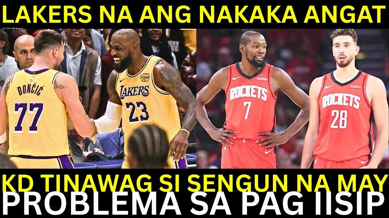 Lakers Hawak na ang TIE BREAKER Advantage | Kd NAPIPIKON kay Sengun! LOKO daw