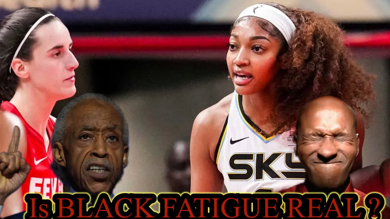 The hard foul Caitlin Clark commits on Angel Reese .. is Black Fatigue on the rise ?