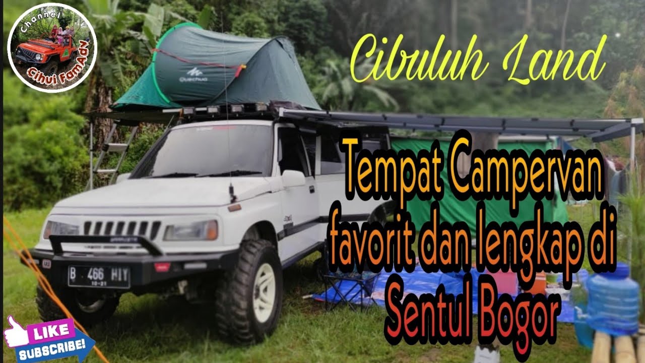 Tempat Camping Favorit dan Lengkap di Sentul | Cibuluh Land