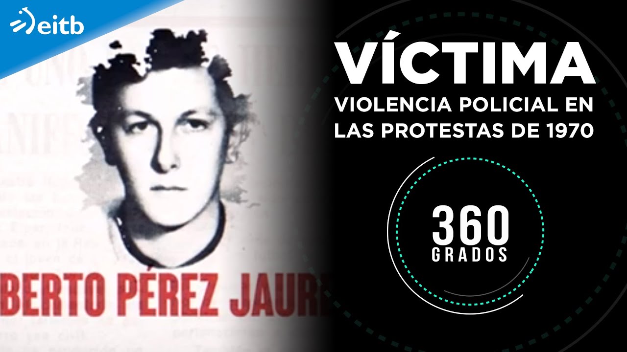 Roberto Pérez Jauregui, víctima de la violencia policial en las protestas de 1970