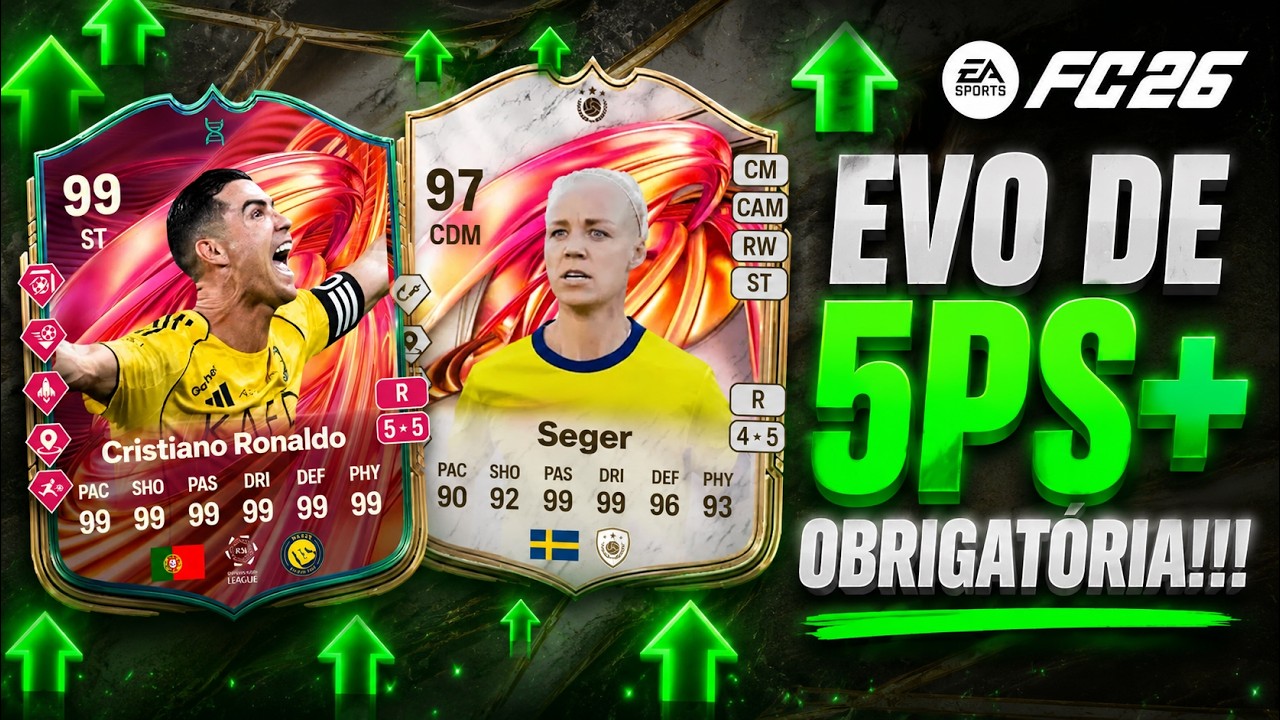 FC 26 | 💥 PRIMEIRA EVOLU&Ccedil;&Atilde;O DE 5 PLAY STYLES+ CHEGOU