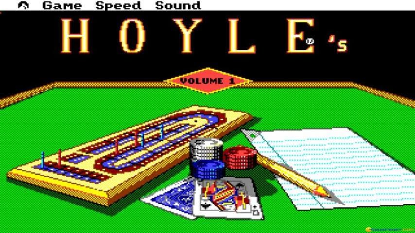 Hoyle's Book of Games Volume 1 gameplay (PC Game, 1989)
