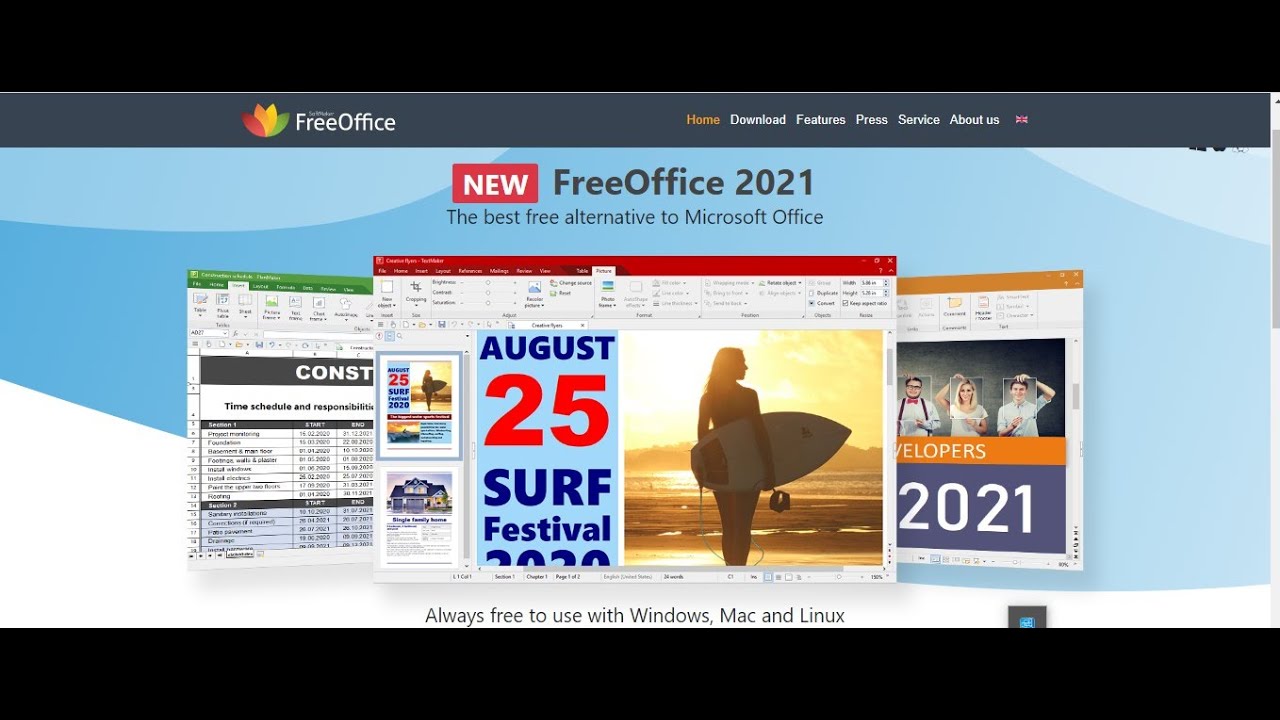 Free Office install[ Office suite ]Soft Maker ||preview