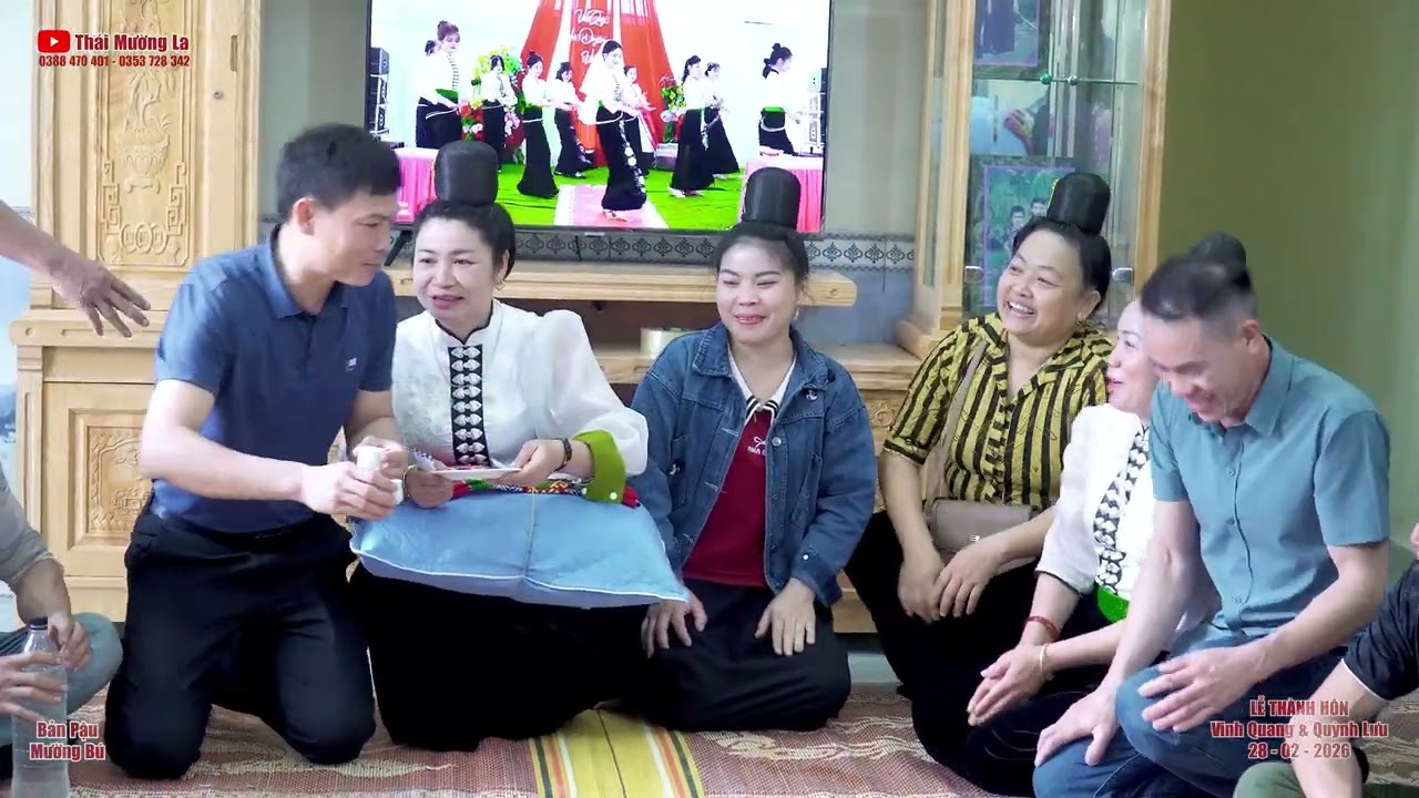 Chương Trình Phát Chương Khá Của Lễ Thành Hôn Vinh Quang & Quỳnh Lưu, Bản Pậu, Mường Bú