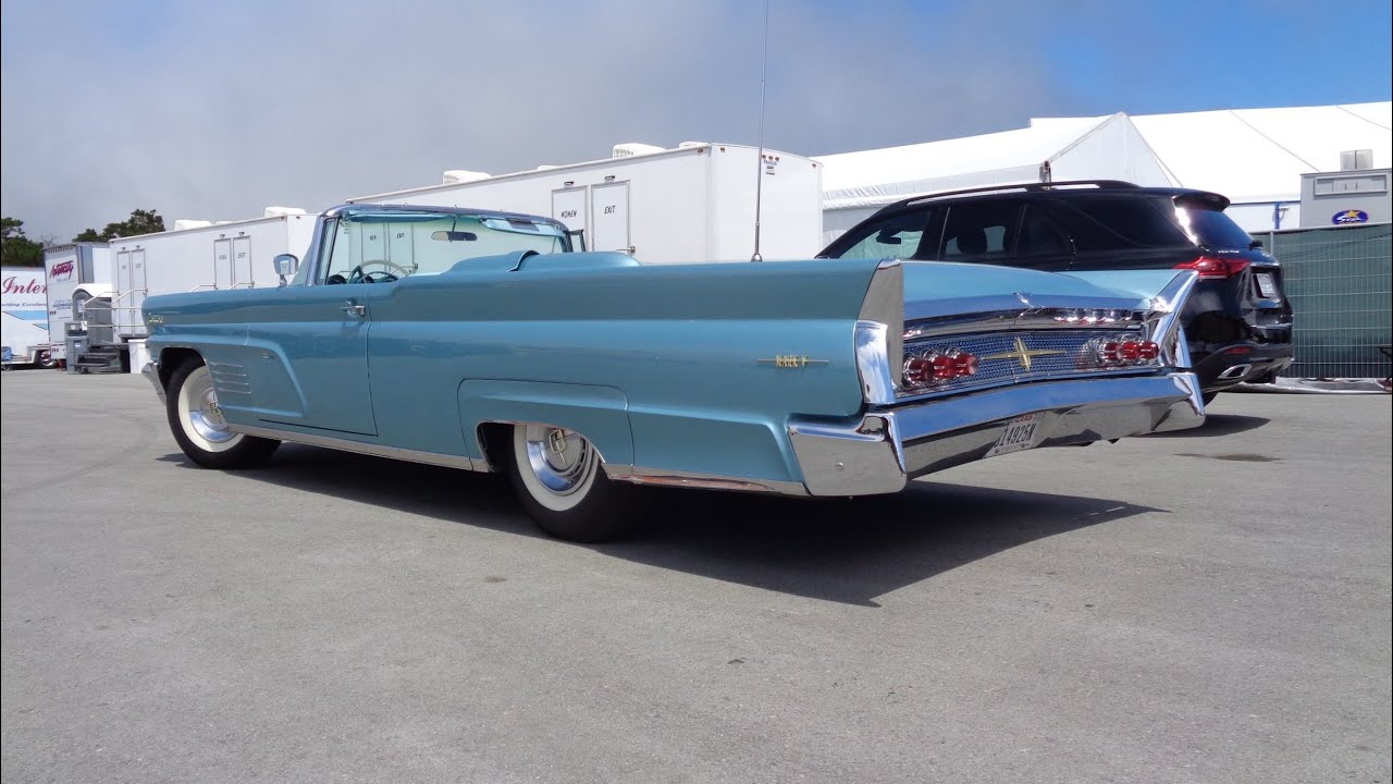 1960 Lincoln Continental Mark V Convertible in Sapphire & Ride on My Car Story with Lou Costabile