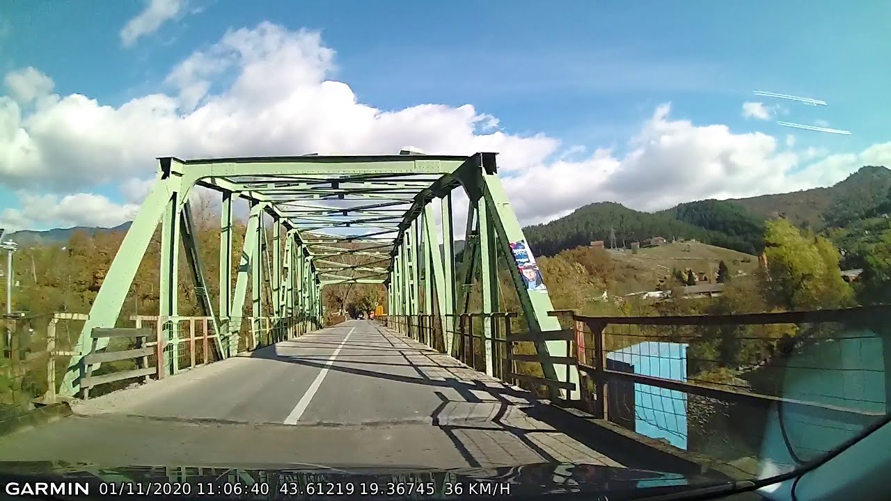 DRIVE #1415: Priboj (Serbia)-Rudo (Bosnia and Herzegovina) (timelapse 4x) *Read Description*