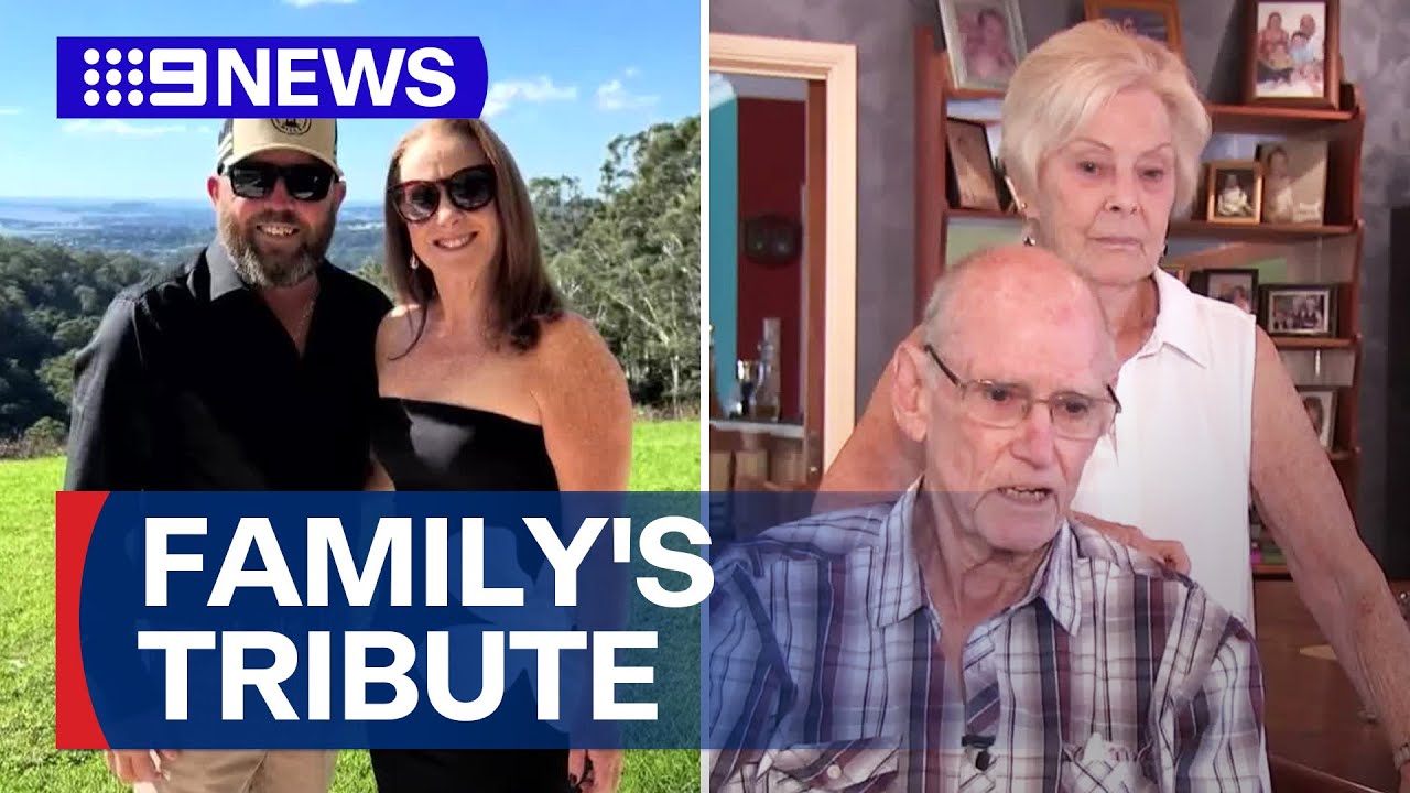 Family pays tribute to couple killed in plane crash | 9 News Australia